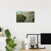 Uitzicht van de Ashokan Reservoir Dam Poster (Thuiskantoor)