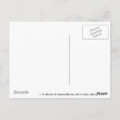 uitzicht van de Astoria Column Astoria-Megler Brid Briefkaart (Achterkant)