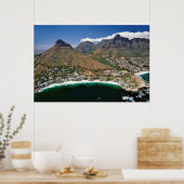 Uitzicht van de Atlantische zeepvaart met Clifton Poster (Keuken)