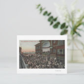 Uitzicht van de Auditorium Briefkaart (Staand voorkant)