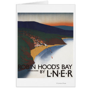 Uitzicht van de baai en het Poster van Cliffs