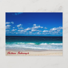 Uitzicht van de Bahamaanse Oceaan Briefkaart