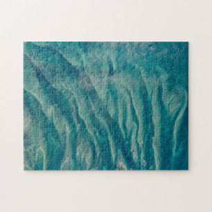 Uitzicht van de Bahamas-oceaan van Space Station Legpuzzel