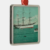 Uitzicht van de Balboa en de Sinaloa Entering Metalen Ornament (Rechts)