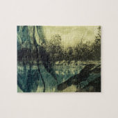 Uitzicht van de Bank Legpuzzel (Horizontaal)