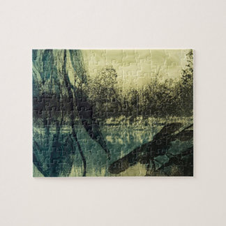 Uitzicht van de Bank Legpuzzel