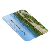 Uitzicht van de Bar Harbour uit de Cadillac Mounta Magneet (Rechterzijde)