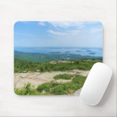 Uitzicht van de Bar Harbour uit de Cadillac Mounta Muismat (Met muis)