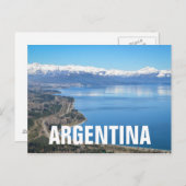 Uitzicht van de Bariloche in de winter Briefkaart (Voorkant / Achterkant)