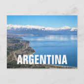 Uitzicht van de Bariloche in de winter Briefkaart (Voorkant)