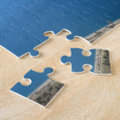 Uitzicht van de Bariloche in de winter Legpuzzel (Zijkant)