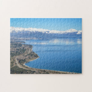 Uitzicht van de Bariloche in de winter Legpuzzel