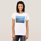 Uitzicht van de Bariloche in de winter T-shirt (Voorkant volledig)