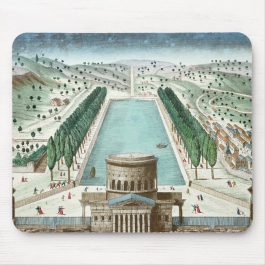 Uitzicht van de Barriere Saint-Martin Muismat (Voorkant)