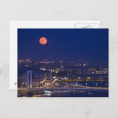 Uitzicht van de Basis van de Visserij naast Matyas Briefkaart (Voorkant / Achterkant)