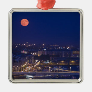 Uitzicht van de Basis van de Visserij naast Matyas Metalen Ornament