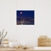 Uitzicht van de Basis van de Visserij naast Matyas Poster (Keuken)