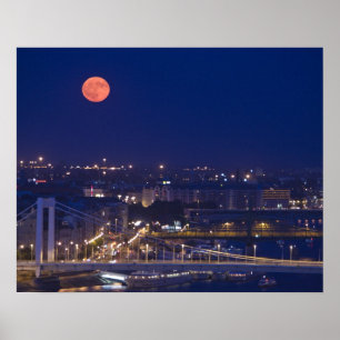 Uitzicht van de Basis van de Visserij naast Matyas Poster