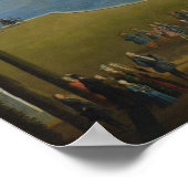 Uitzicht van de Bassin d'Apollon Poster (Hoek)