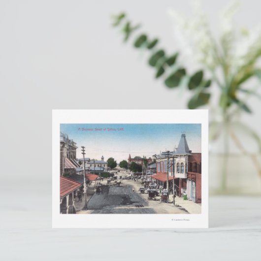 Uitzicht van de bedrijfsafdelingSelma, CA Briefkaart (Staand voorkant)