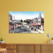 Uitzicht van de bedrijfsafdelingSelma, CA Canvas Afdruk (Insitu (Woonkamer))