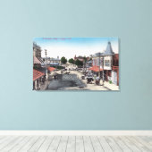 Uitzicht van de bedrijfsafdelingSelma, CA Canvas Afdruk (Insitu (Houten vloer))