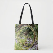 Uitzicht van de beek.... tote bag (Voorkant)