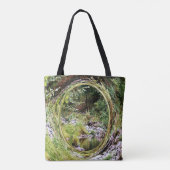 Uitzicht van de beek.... tote bag (Achterkant)