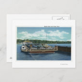 Uitzicht van de Bemus Point en Stow Ferry Briefkaart (Voorkant / Achterkant)