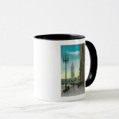 Uitzicht van de benedenmarkt Sint-Steenwerper Mok (Voorkant rechts)