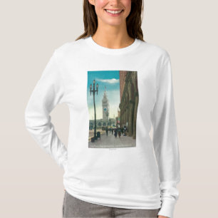 Uitzicht van de benedenmarkt Sint-Steenwerper T-shirt
