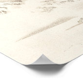 Uitzicht van de berg Fuji door Kōno Bairei Poster (Hoek)