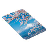 Uitzicht van de berg Fuji met Cherry Blossom Magneet (Rechterzijde)