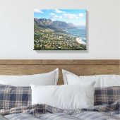uitzicht van de berg met zee canvas afdruk (Insitu (Slaapkamer))