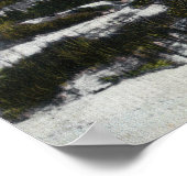 Uitzicht van de berg Saddleback in de winter Poster (Hoek)