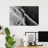 Uitzicht van de bergen poster (Thuiskantoor)