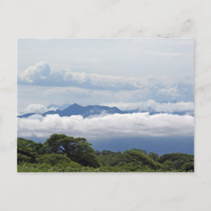 Uitzicht van de bergen Puerto Vallarta Briefkaart