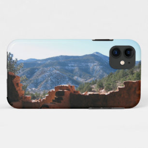 Uitzicht van de bergen van Manitou Springs Cliff D Case-Mate iPhone Case