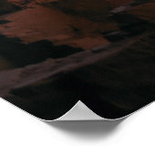 Uitzicht van de bergen van Manitou Springs Cliff D Poster (Hoek)