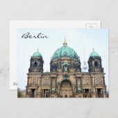  uitzicht van de Berlijnse kathedraal (Berliner Do Briefkaart (Voorkant / Achterkant)