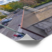 Uitzicht van de Berlijnse Muur, Duitsland Poster (Hoek)