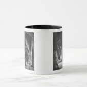 Uitzicht van de binnenkamer mok (Midden)