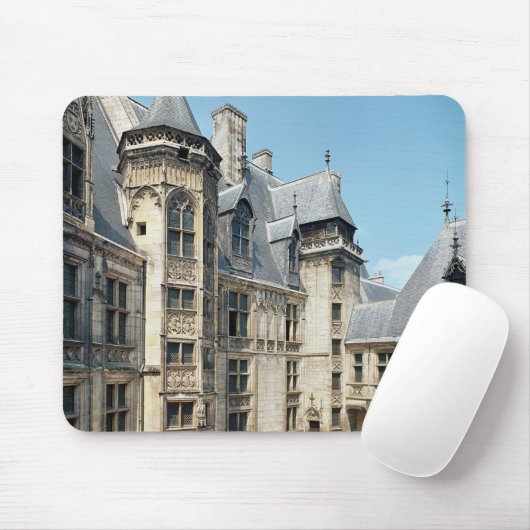 Uitzicht van de binnenplaats, 1443-51 muismat (Met muis)