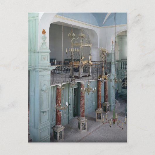 Uitzicht van de binnenplaats van de Cavaillon Briefkaart (Voorkant)