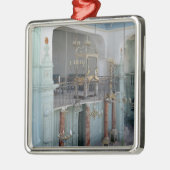 Uitzicht van de binnenplaats van de Cavaillon Metalen Ornament (Links)