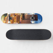 Uitzicht van de binnenstad persoonlijk skateboard (Horizontaal)