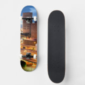 Uitzicht van de binnenstad persoonlijk skateboard (Voorkant)