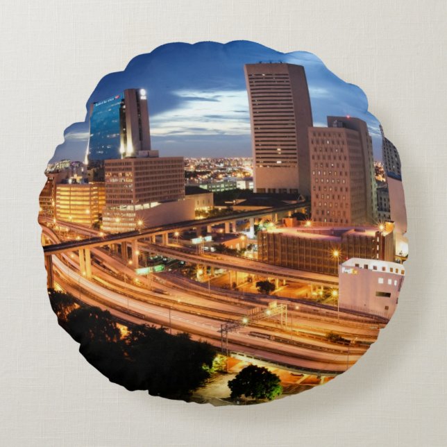 Uitzicht van de binnenstad rond kussen (Voorkant)