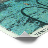 Uitzicht van de binnenstad van het Ventura Bath Ho Poster (Hoek)