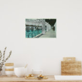 Uitzicht van de binnenstad van het Ventura Bath Ho Poster (Keuken)